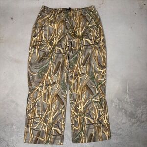 Columbia Sportswear Delta Hunter Camo Pants Mens XL Brown Marsh Grass Camouflage